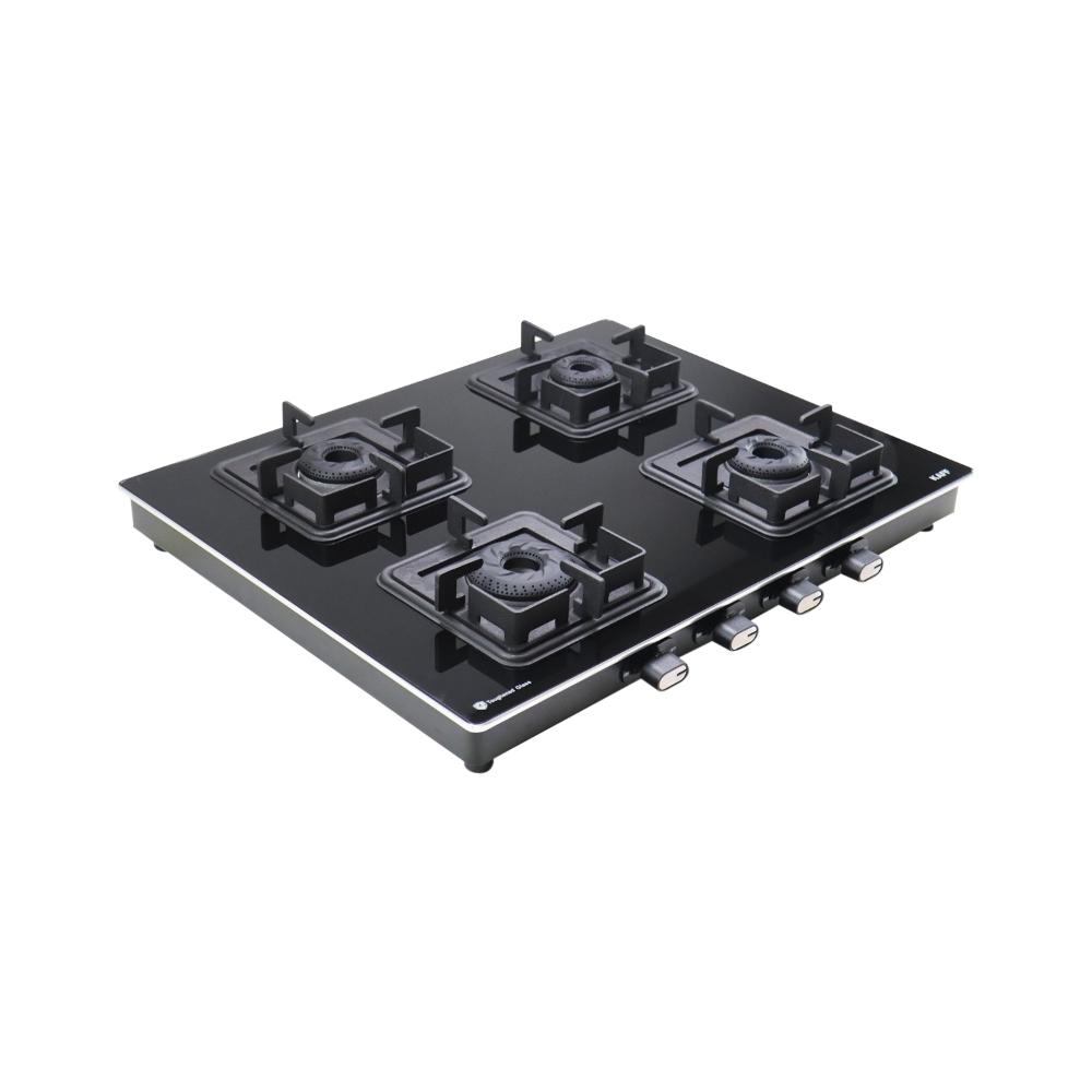 KAFF CTQ 63 4B 63 cm 4 Burner Glass Gas Cooktop