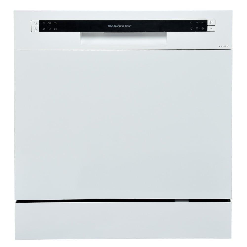 Kelvinator KDP-08B01W 8 Place Dishwasher with Intense Wash Technology, white