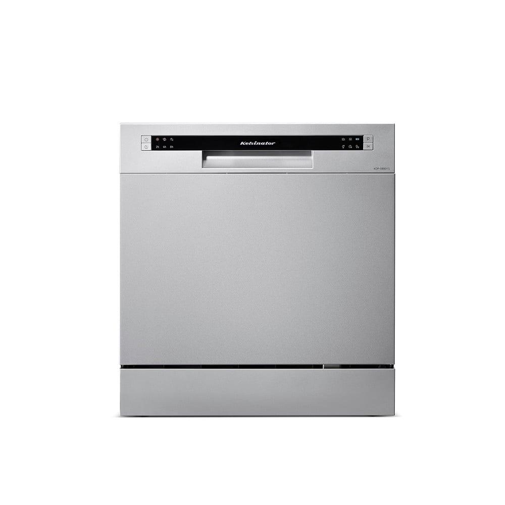 Kelvinator KDP-08B01S 8 Place Dishwasher with Intense Wash Technology, Silver