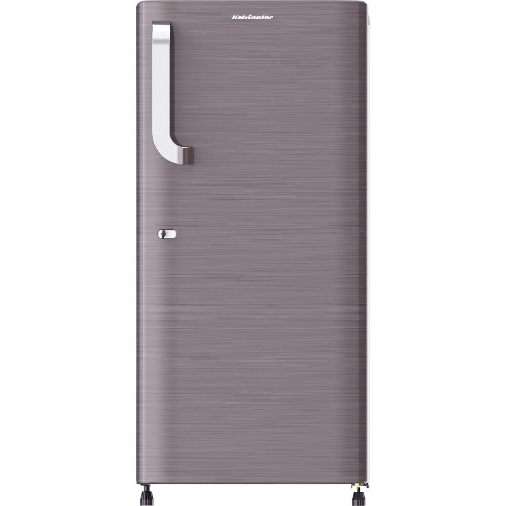 Kelvinator 201 Litre 3 Star Direct Cool Refrigerator, Inox, KRD-I210ECPHGS