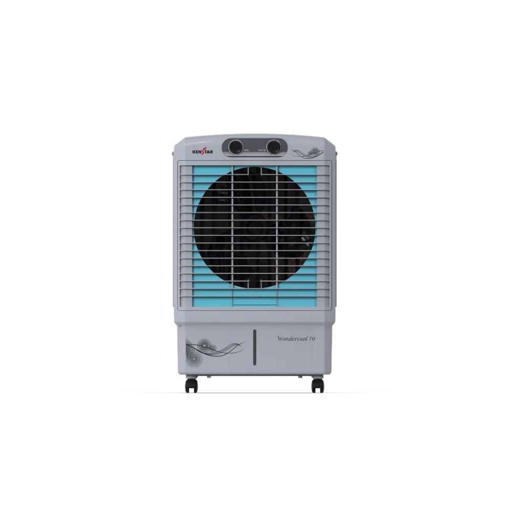 Kenstar Wondercool HC 70 Desert Cooler, 70 L, Light Grey & Blue
