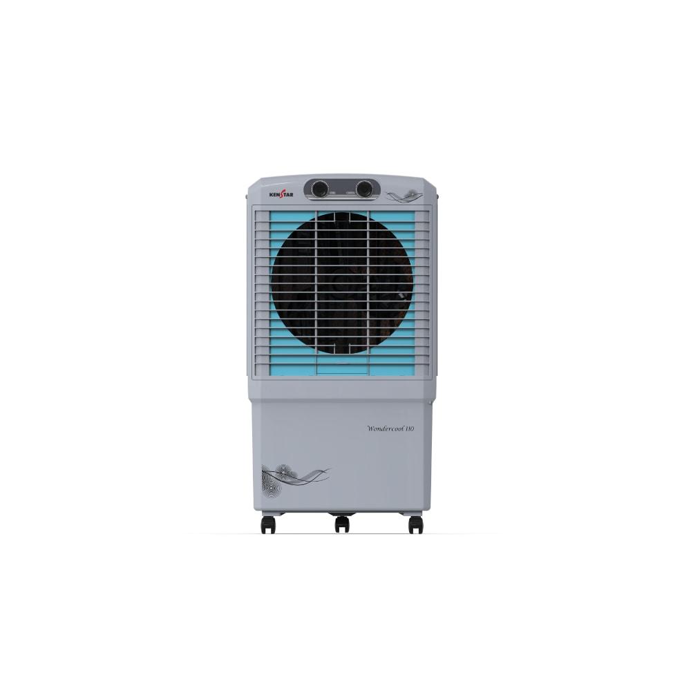Kenstar Wondercool HC 110 Desert Cooler, 110 L, Light Grey & Blue