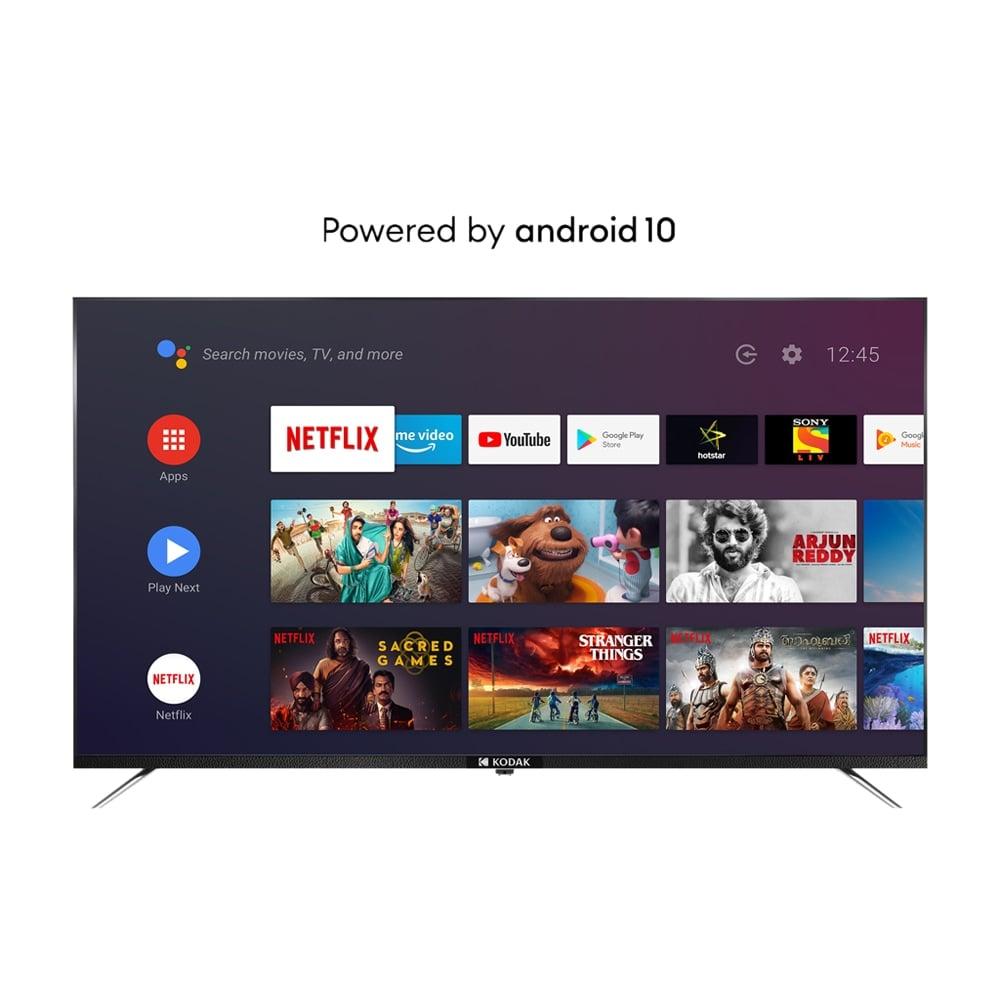 Kodak 108 cm (43 inch) Ultra HD (4K) Premium Android TV with Dolby Digital Plus and DTS TruSurround, CA Series 43CA2022