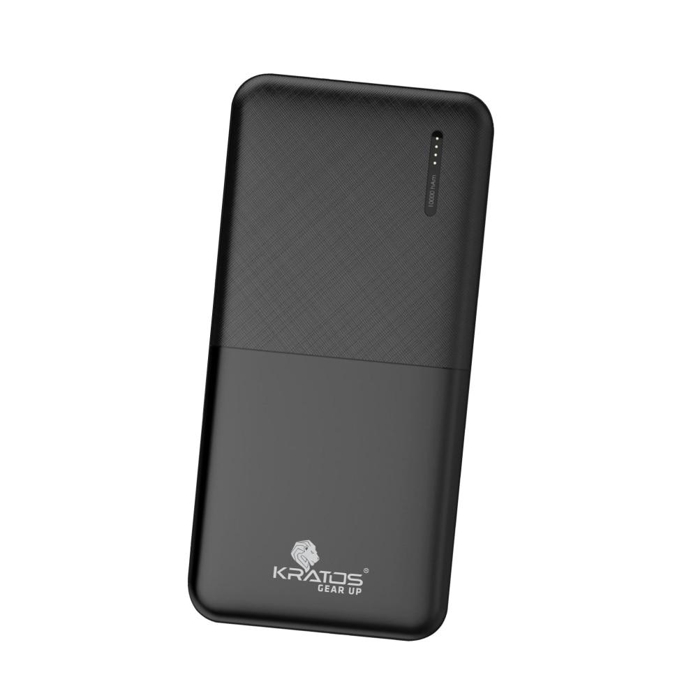 Kratos Legend Pro 10000 mAh Power Bank, Black