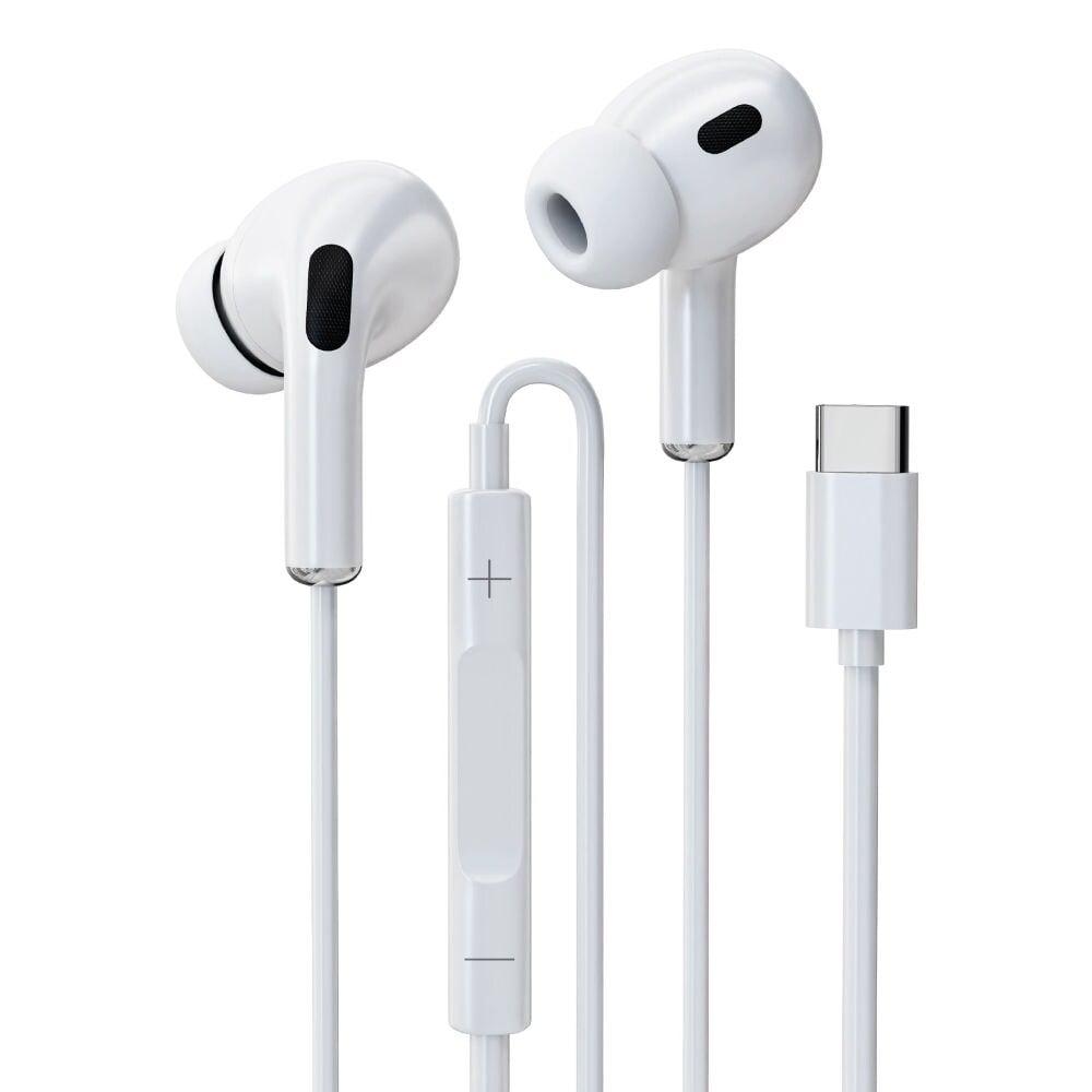 Kratos Tune Type-C Wired Earphones, White