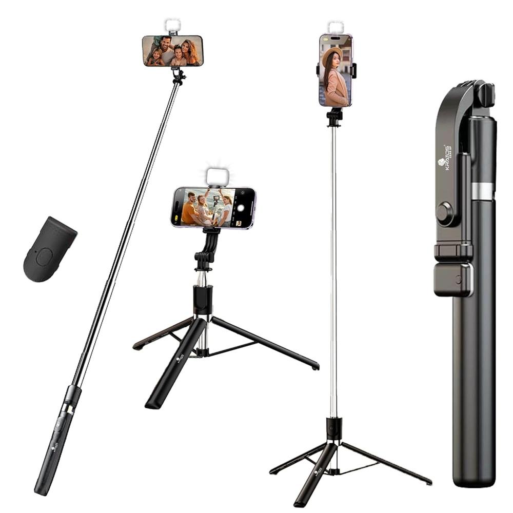 Kratos K9 Selfie Stick with Tripod Stand
