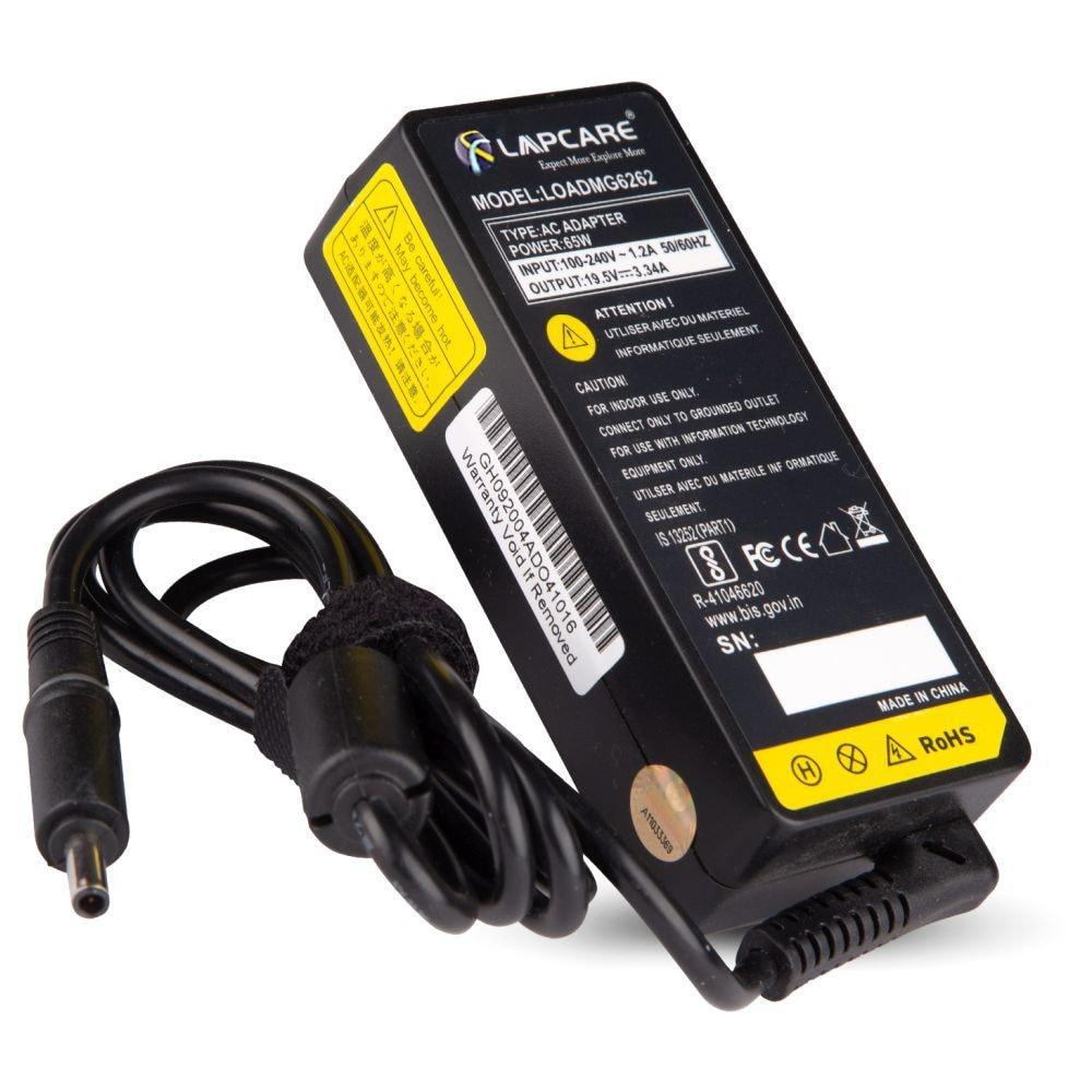 Lapcare LOADMG6262 Laptop Adapter Designed for Dell 19.5V 3.34A 65 Watt (MGJN9)