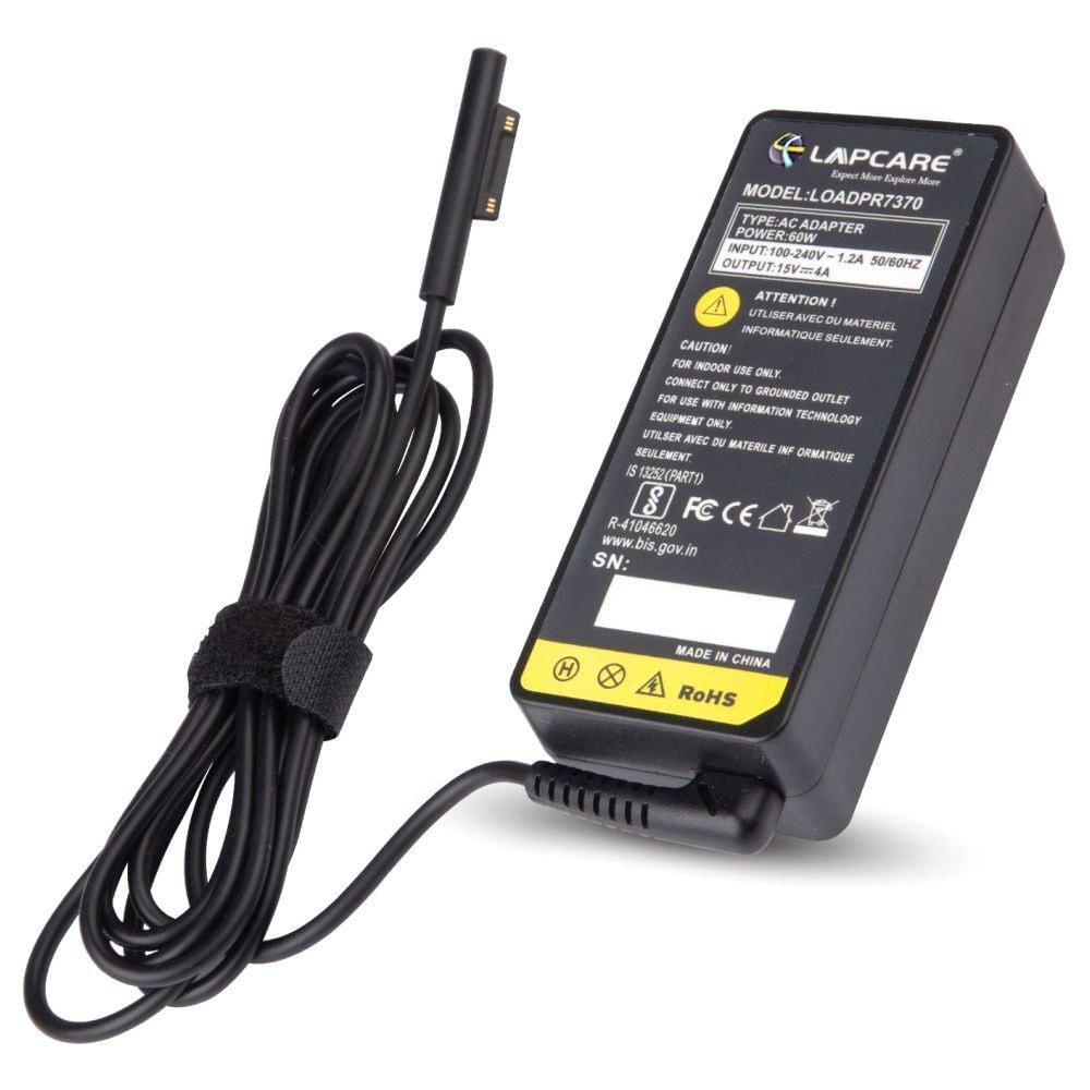 Lapcare LOADPR7370 Laptop Power Adapter with Over Current Protection, Black