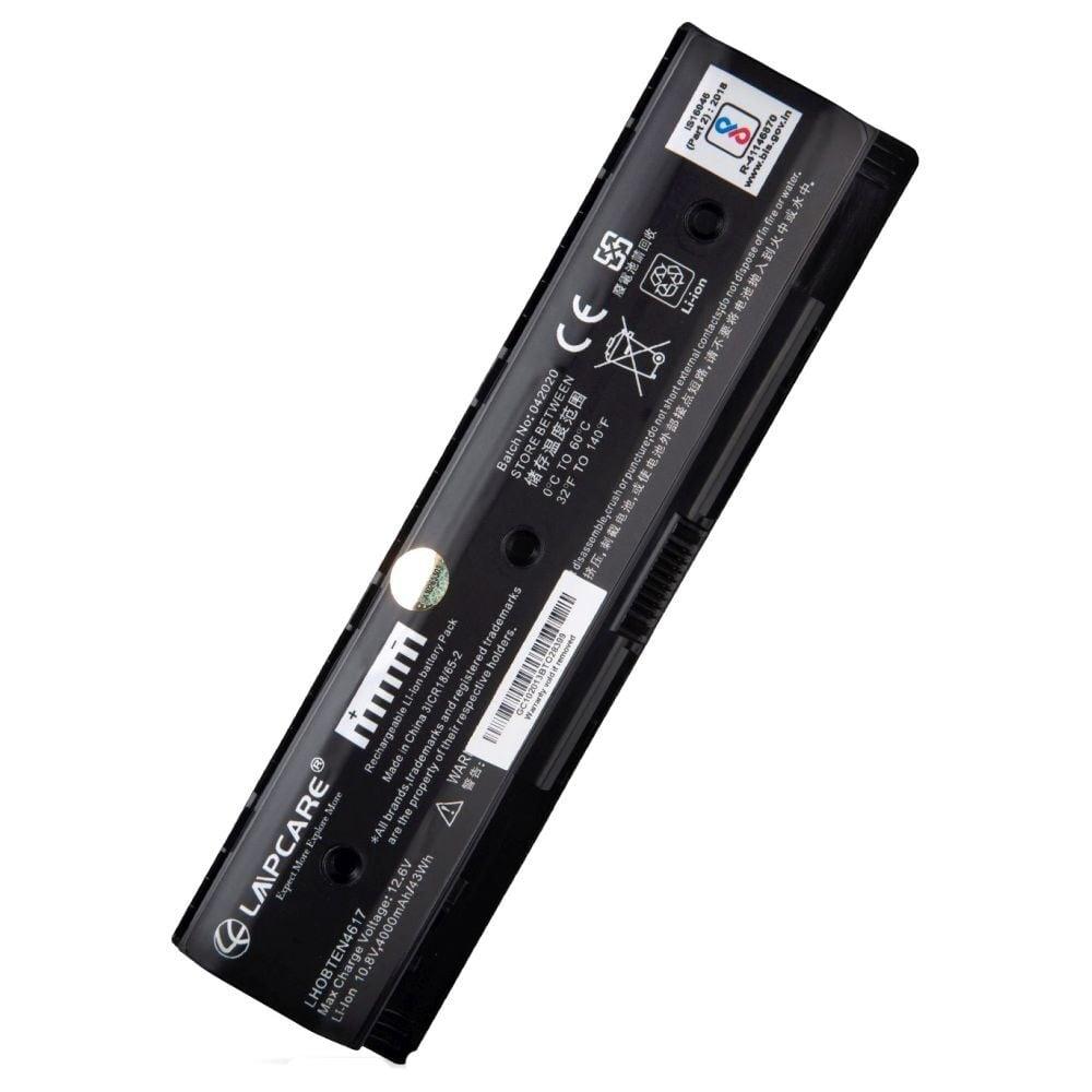 Lapcare LHOBTEN4617 6-Cell 4000mAh Laptop Battery, Black
