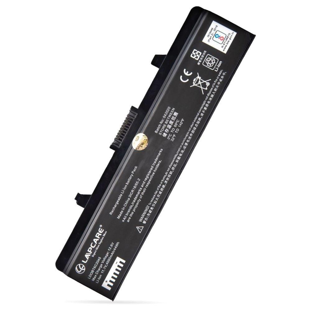 Lapcare LDOBT6C2045 4000mAh 6-Cell Laptop Battery, Black