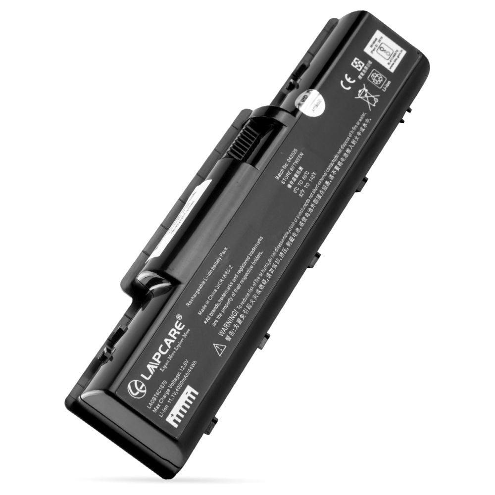Lapcare LAOBT6C1670 6-Cell 4000mAh Laptop Battery, Black