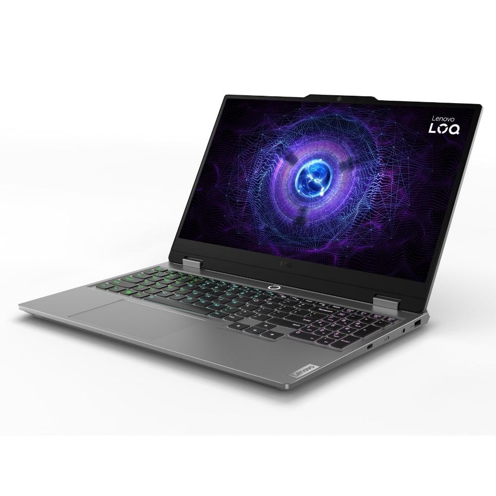 Lenovo LOQ Intel Core i5 12th Gen 12450HX (16 GB/512 GB SSD/Windows 11 Home/6 GB Graphics/NVIDIA GeForce RTX 3050) LOQ 83GS000PIN Gaming Laptop 39.62 cm (15.6 inch), Luna Grey, 2.38 Kg, with MS Office