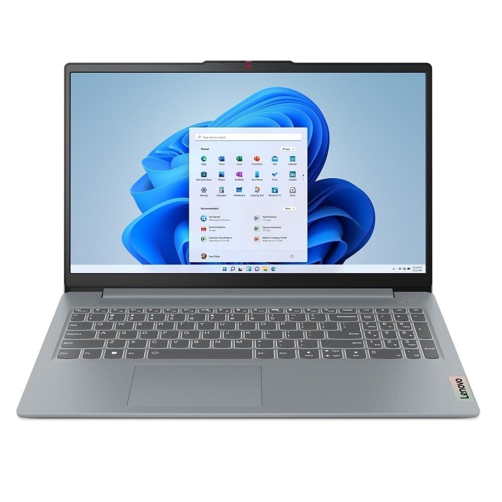 Lenovo IdeaPad Slim3 83ER00KRIN Standard Laptop (Intel Core i5-12450H/16 GB/512 GB SSD/Intel UHD Graphics/Windows 11 Home/MSOffice/Full HD), 39.6 cm (15.6 Inch), Arctic Grey