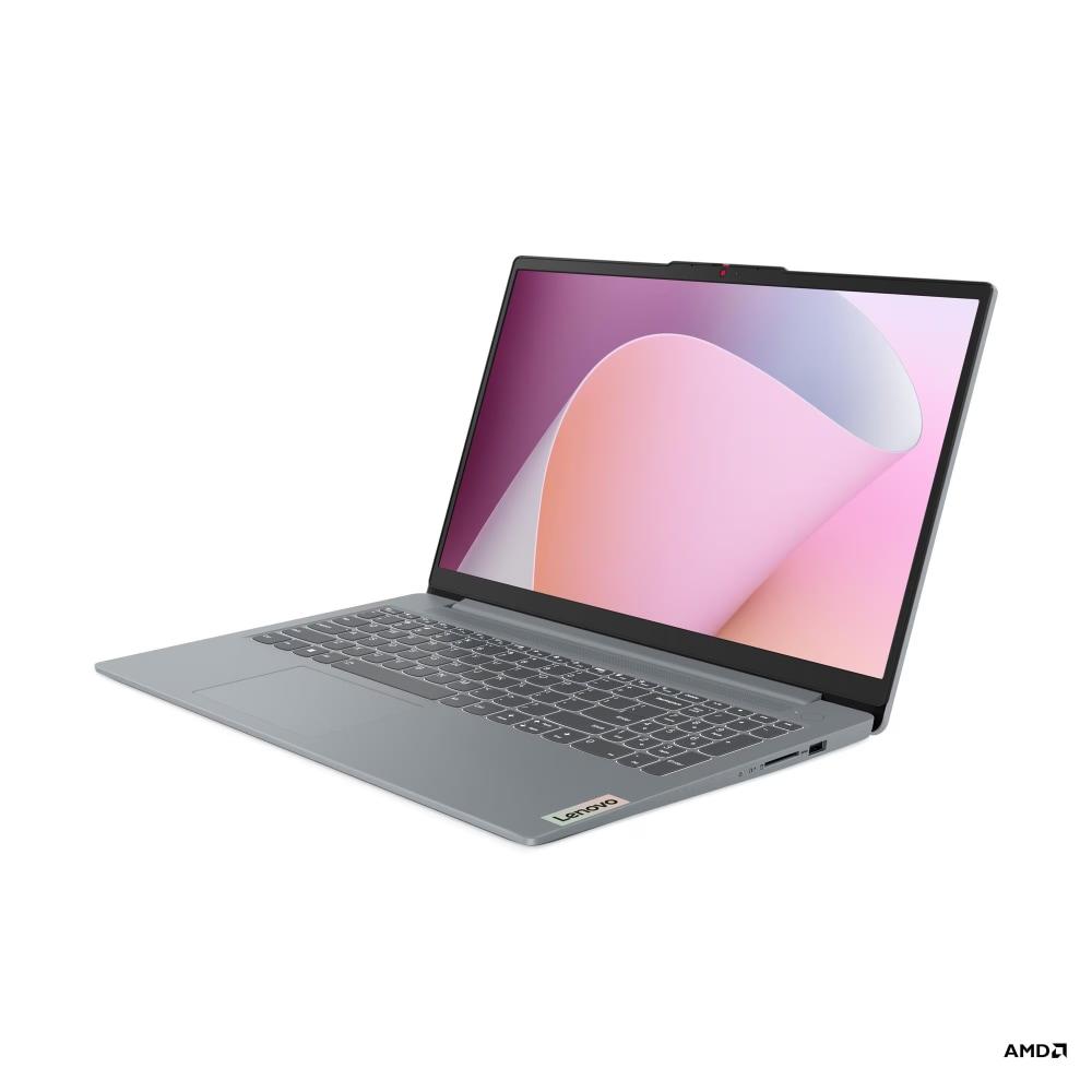 Lenovo IdeaPad Slim 3 82XQ00MCIN Standard Laptop (AMD Ryzen 3 7320U/8 GB/512 GB SSD/-AMD/Windows 11 Home/MSOffice Home & Student 2024/Full HD), 39.62 cm (15.6 inch), Arctic Grey