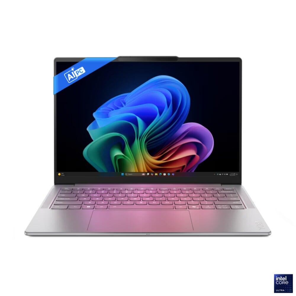 Lenovo Yoga Slim 7 14ILL10 83JX001MIN Standard Laptop (Intel Core Ultra 7 258V/32 GB/1 TB SSD/Intel Arc Graphics 140V/Windows 11 Home/MSOffice/OLED), 35.56 cm - 14 inch, Luna Grey