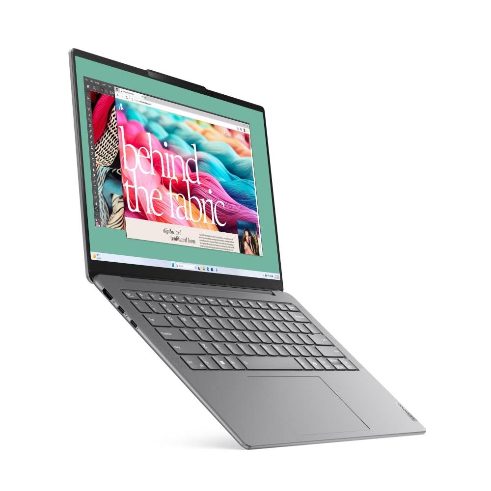 Lenovo Yoga Slim 7 14IMH9 83CV00D3IN Standard Laptop (Intel Core Ultra 5 125H/32 GB/1 TB SSD/Integrated Intel Arc Graphics/Windows 11 Home/Office Home 2024/OLED), 35.56 cm - 14 inch, Luna Grey