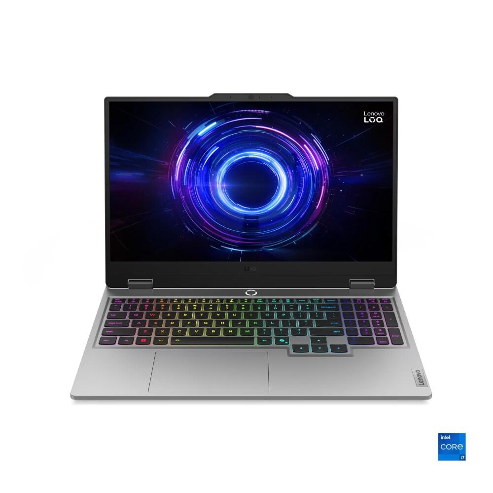 Lenovo LoQ 15IRX10 83JE00W0IN Standard Laptop (Intel Core i7-14700HX/16 GB/1 TB SSD/8 GB-NVIDIA GeForce RTX 5060/Windows 11 Home/Office Home 2024 + Lenovo AI Now/Full HD), 39.62 cm - 15.6 inch, Luna Grey