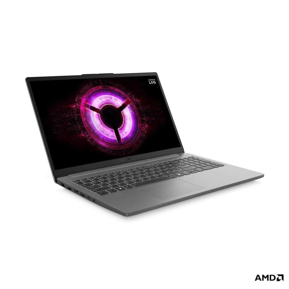 Lenovo LOQ 15ARP10E 83S000CPIN Standard Laptop (AMD Ryzen 7 170/16 GB/512 GB SSD/6 GB-NVIDIA GeForce RTX 4050/Windows 11 Home/MSOffice Home & Student 2024/Full HD), 39.6 cm - 15.6 inch, Luna Grey