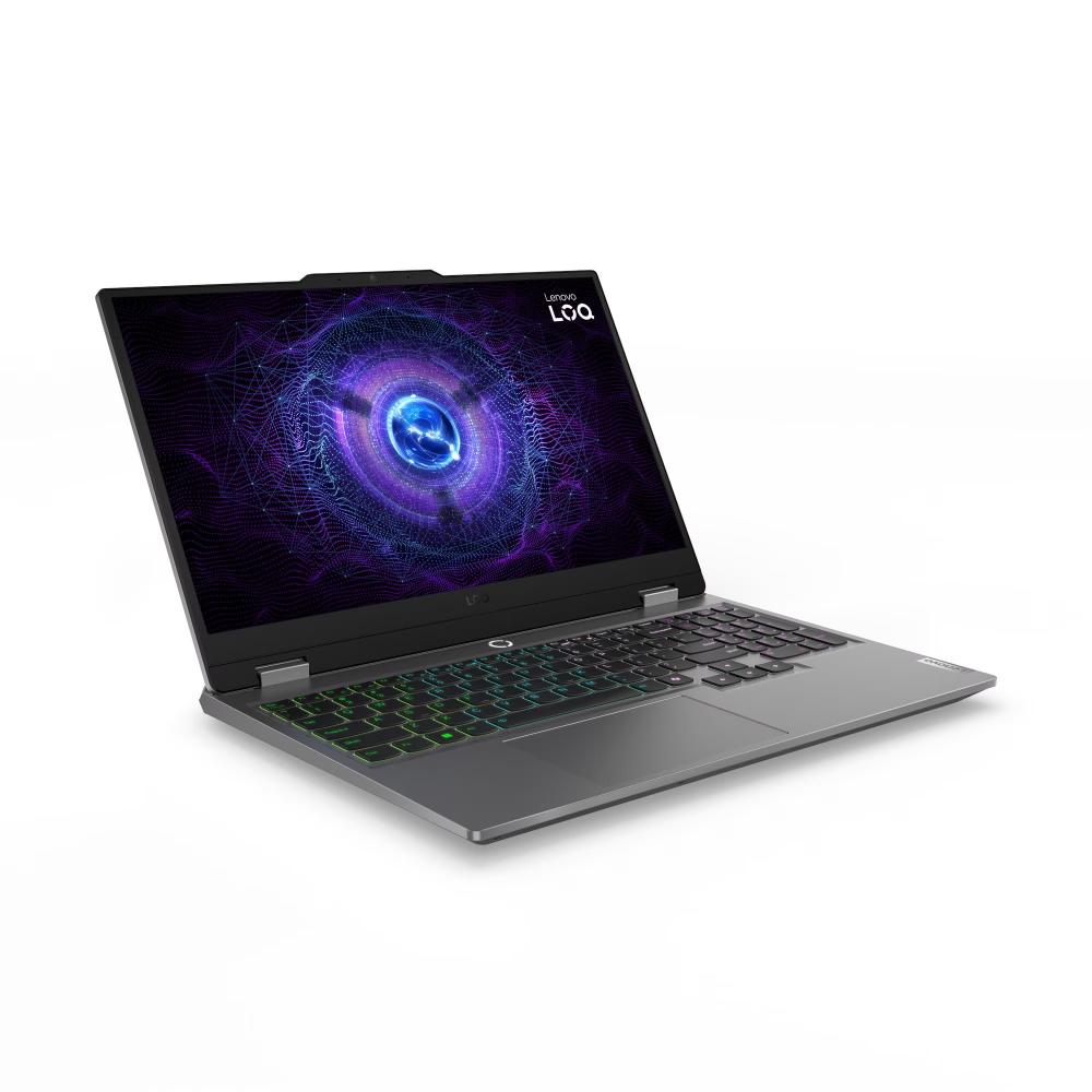 Lenovo LOQ 15IRX9 83DV01K5IN Standard Laptop (Intel Core i5-13450HX/16 GB/512 GB SSD/6-4050/NVIDIA GeForce RTX 4050 6GB GDDR6 Graphics/Windows 11/Office Home & Student 2024/FHD), 39.62 cm (15.6 inch), Luna Grey