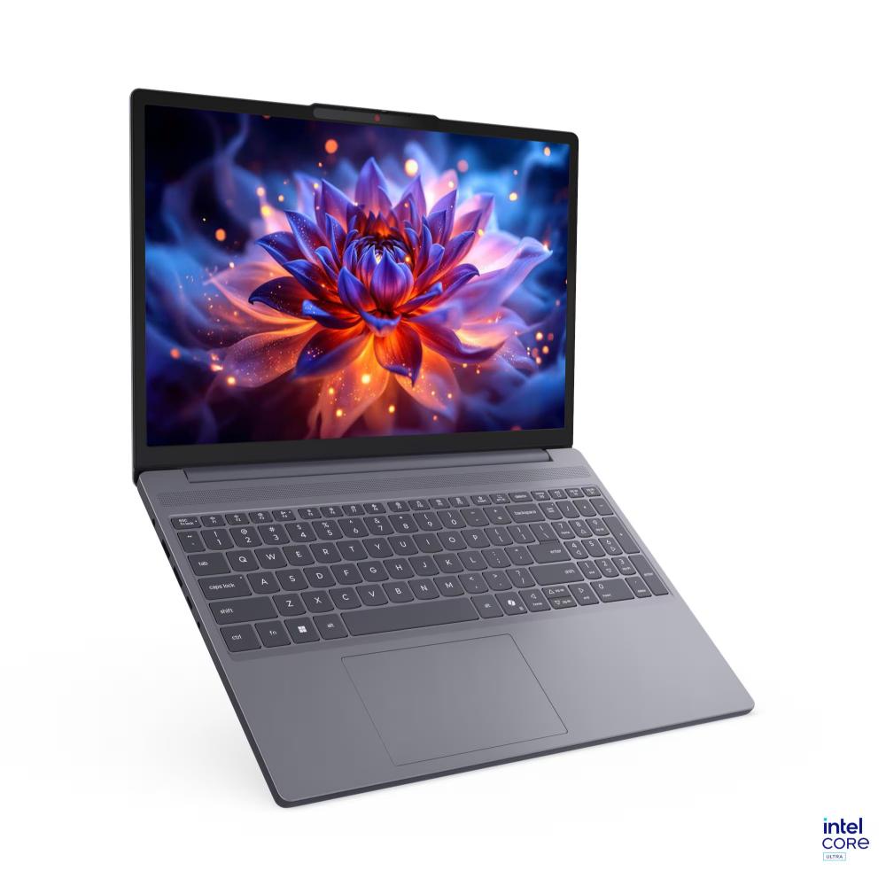 Lenovo IdeaPad Slim 3 15IPH11 83UR009KIN Standard Laptop (Intel Core Ultra 5 322/16 GB/512 GB SSD/Integrated Intel Graphics/Windows 11/Microsoft Office Home 2024/WUXGA), 38.86 cm (15.3 inch), Luna Grey
