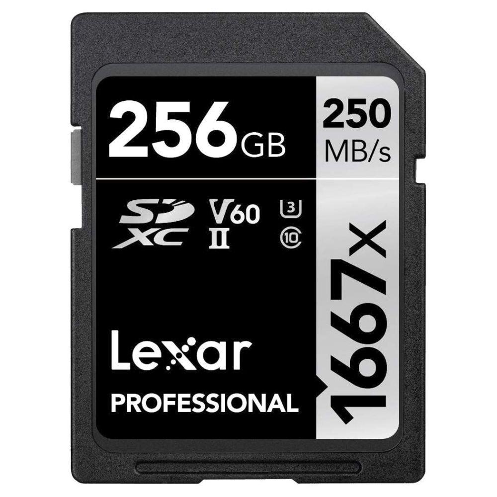 Lexar Professional 1667x 256 GB Silver Series SDXC Memory Card-2