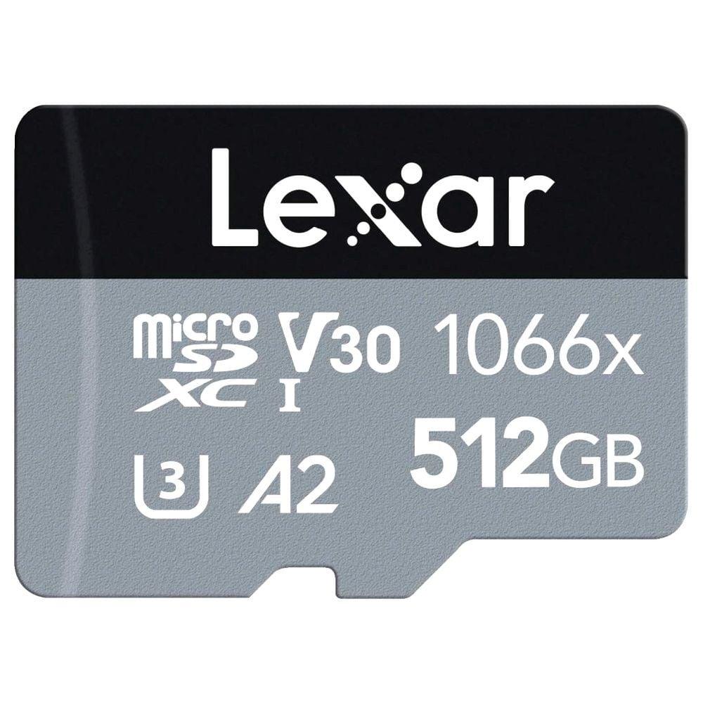 Lexar Professional 1066x 512 GB Silver Series microSDXC Memory Card-2