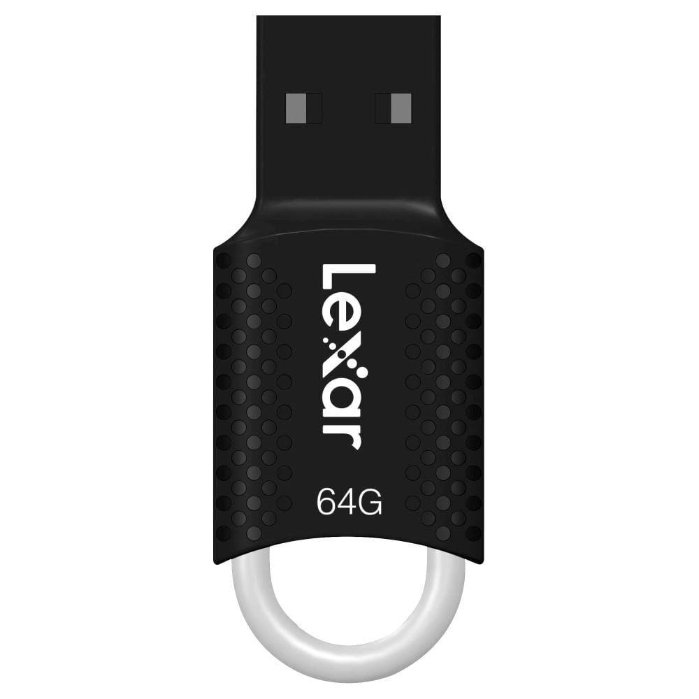 Lexar 64 GB JumpDrive V40 USB 2.0 Flash Drive, Black