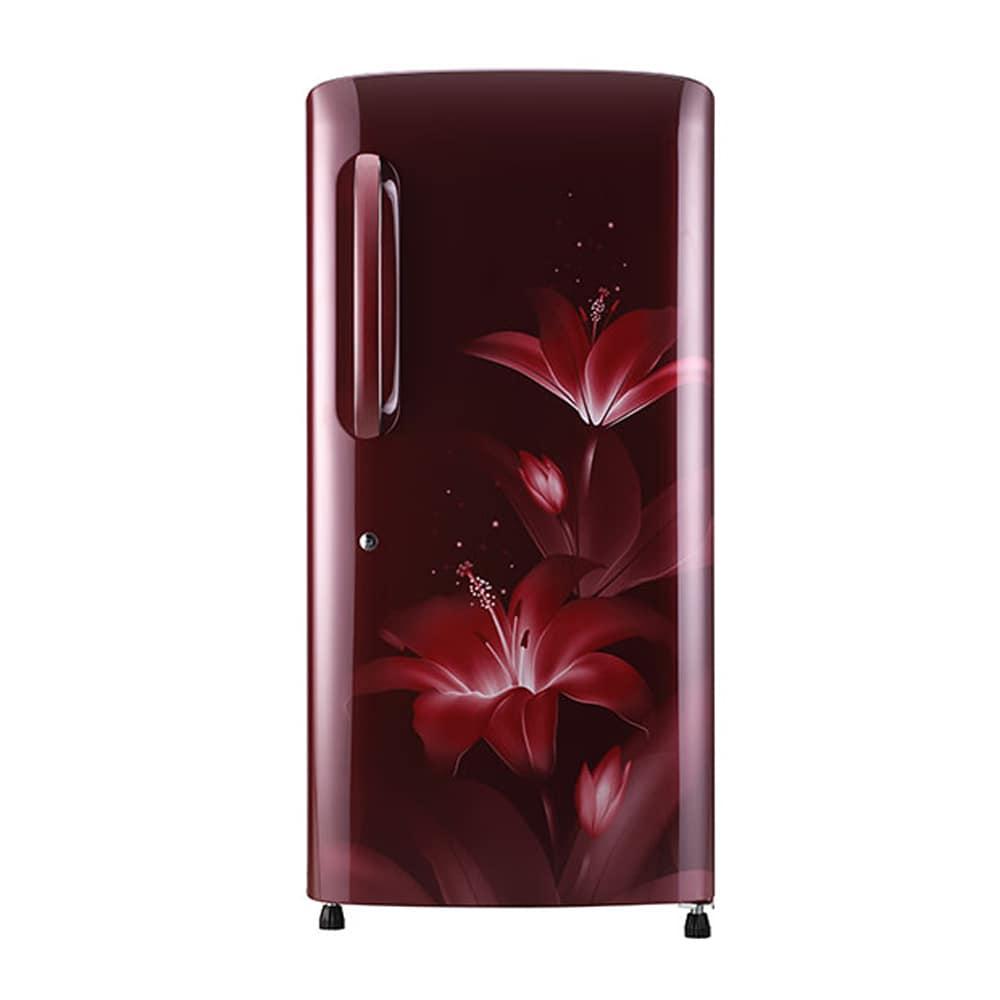 Ruby Fridge Buy LG 215 litres 4 Star Single Door Refrigerator, Ruby Glow GL ...