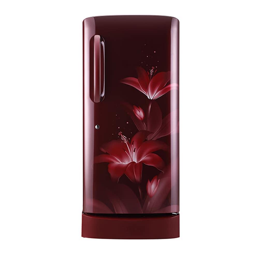Ruby Fridge Buy LG 235 litres 4 Star Single Door Refrigerator, Ruby Glow GL ...