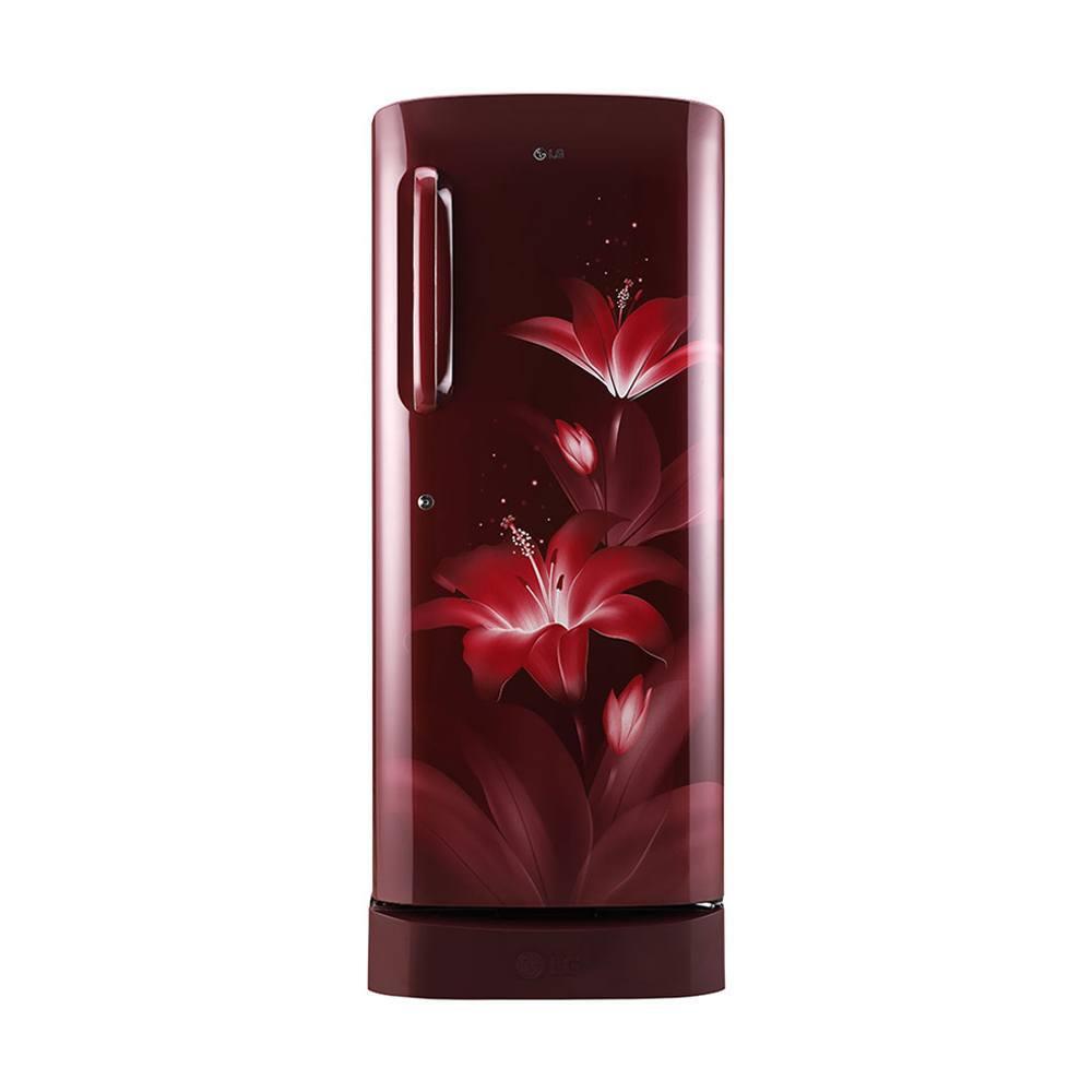 Ruby Fridge Buy LG 235 litres 4 Star Single Door Refrigerator, Ruby Glow GL ...