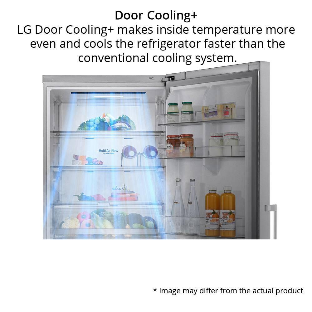 Buy LG 494 litres Double Door Refrigerator, Shiny Steel GC