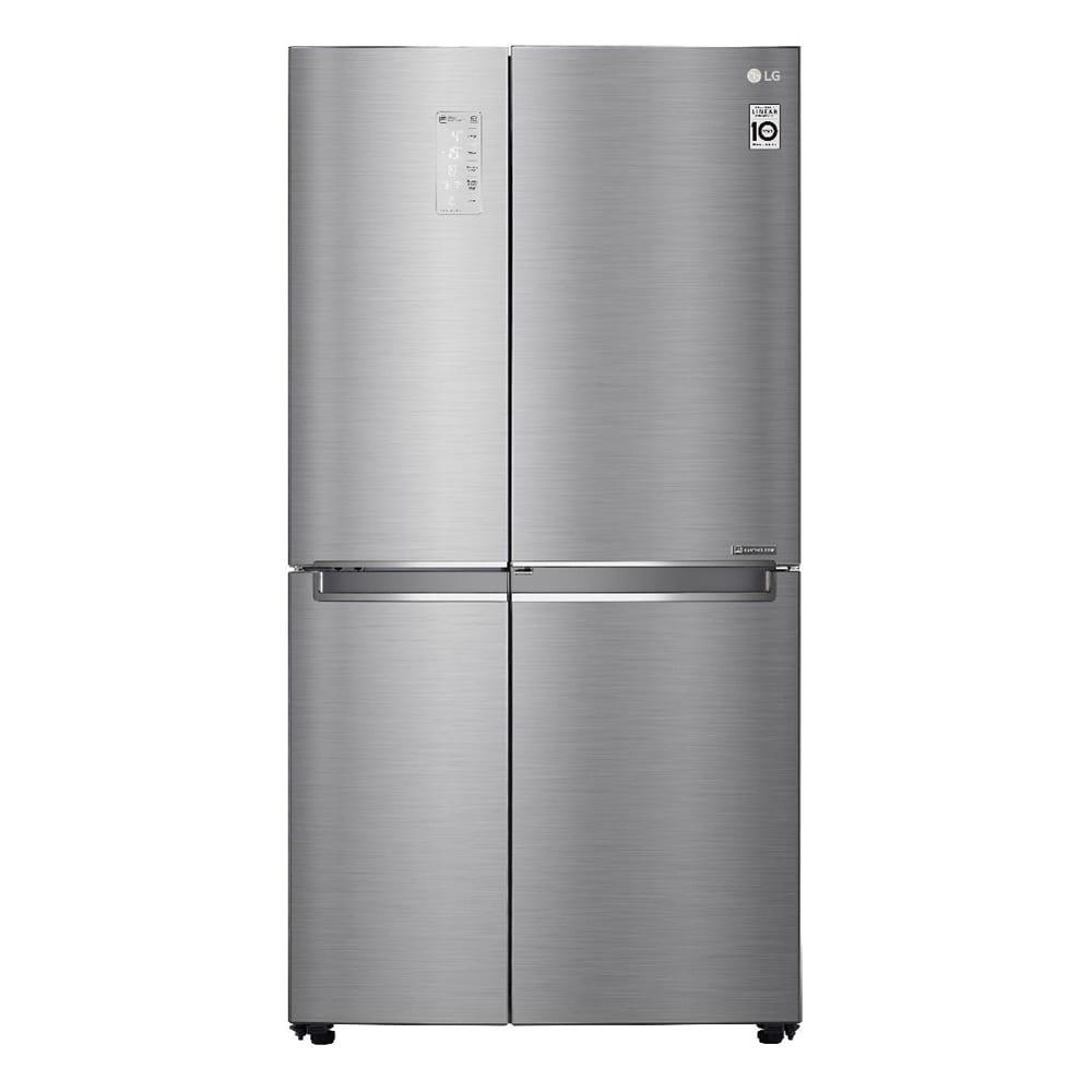 Buy LG 874 litres Side-by-Side Fridge, Shiny Steel GC-F297CLAL at
