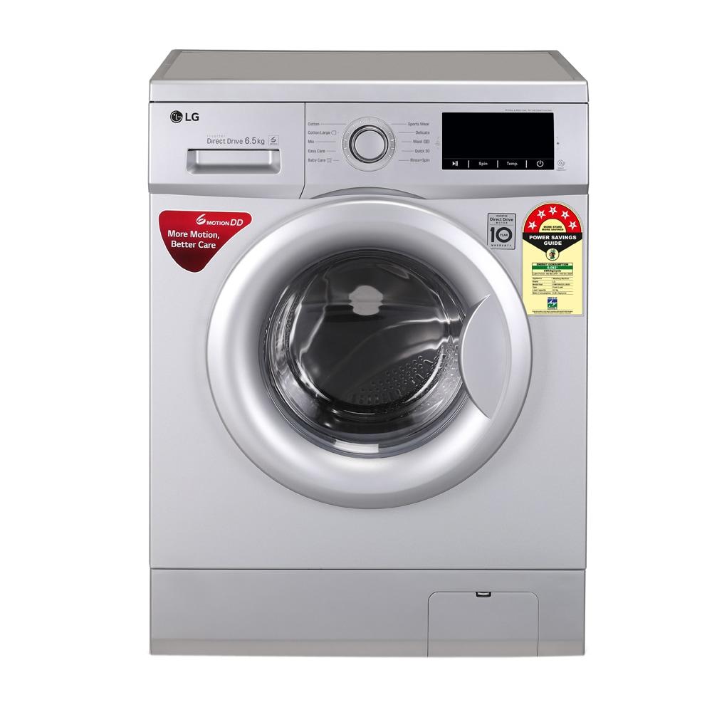 LG 6.5 Kg Front Fully Automatic Washing Machine with 6 Motion Control Technology, FHM1065ZDL