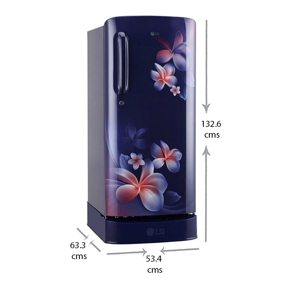Buy LG 190 L 3 Star Direct Cool Single Door Refrigerator(GL