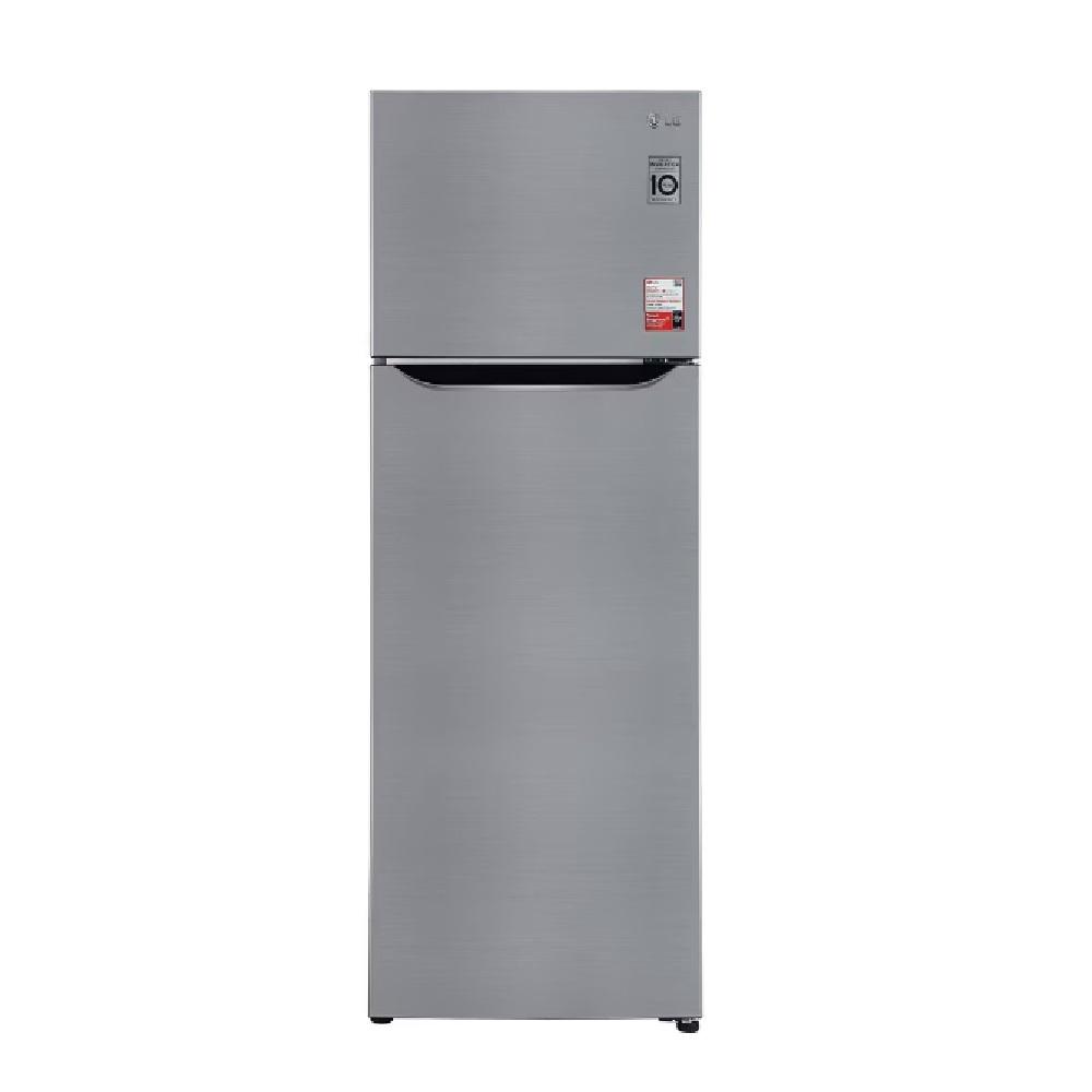 LG 288 L 2 Star Frost Free Double Door Refrigerator, Shiny Steel, YGL-S322SPZ