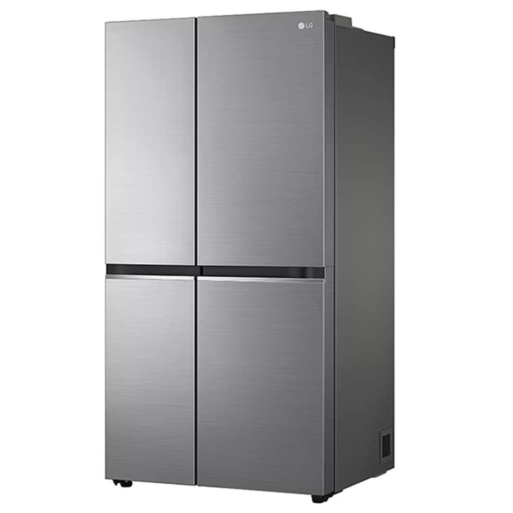 Buy LG 655 litres Side by Side Refrigerator, Shiny Steel GL