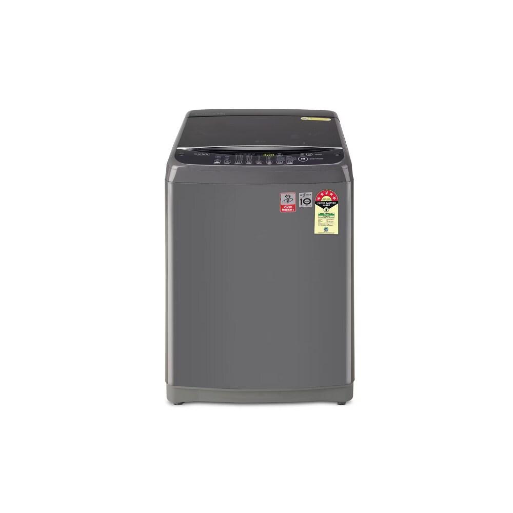 LG 8 kg Top Load, Smart Inverter technology, Turbo Drum, JetSpary+, Smart Diagnosis, Punch+3 Pulsator, Middle Black, 5 Star (T80AJMB1Z)