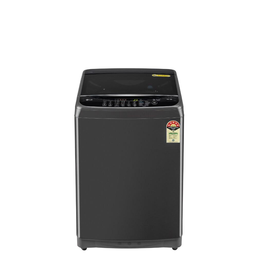 LG 7 kg Top Load, Smart Invertor Motor, Turbo drum, Jest Spray, Smart Diagnosis, Middle Black, 5 Star (T70AJMB1Z)