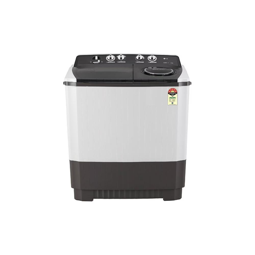 LG 9.5 kg Semi Automatic, Roller Jet Pulsator, Wind jet Dry, 3+1 Washprograms, Rat Away feature, Dark Gray, 5 star (P955ASGAZ)
