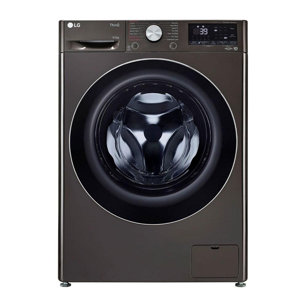 LG 9/5 Kg Fully Automatic Front Loading Washing Machine (FHD0905STB, Black VCM)