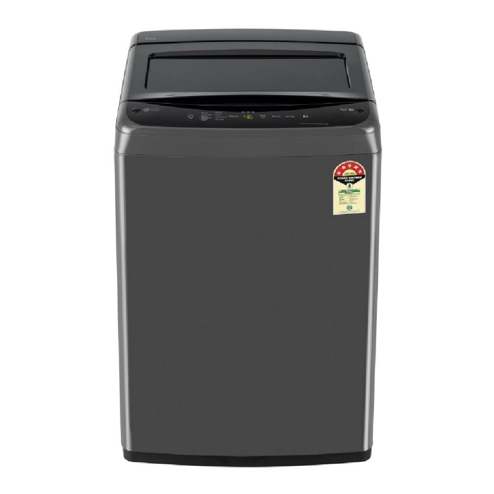LG 8 kg Fully Automatic Top Loading Washing Machine, T80VBMB1Z, Middle Black