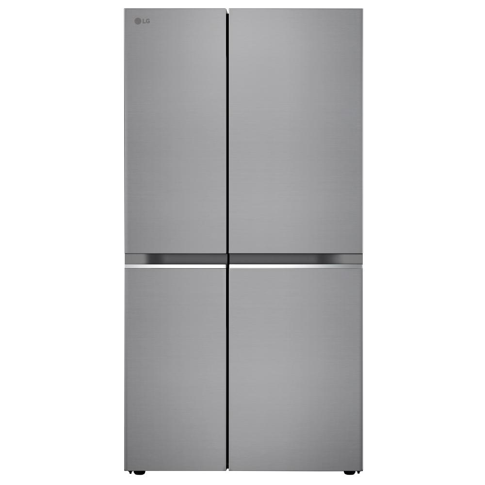 LG 650 Litre 3 Star Side By Side Refrigerator, Shiny Steel, GL-B257HPZ3