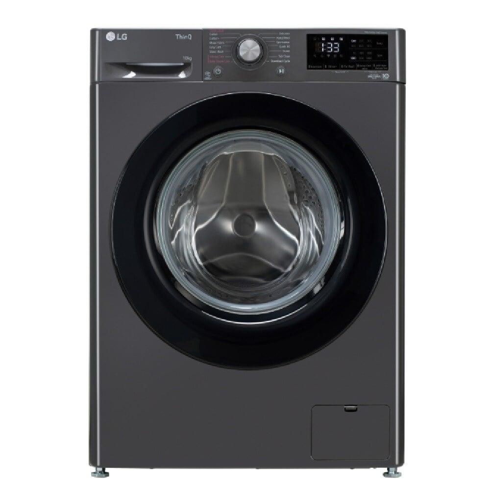 LG 10 kg Fully Automatic Front Loading Washing Machine, FHP1410Z3M, Middle Black