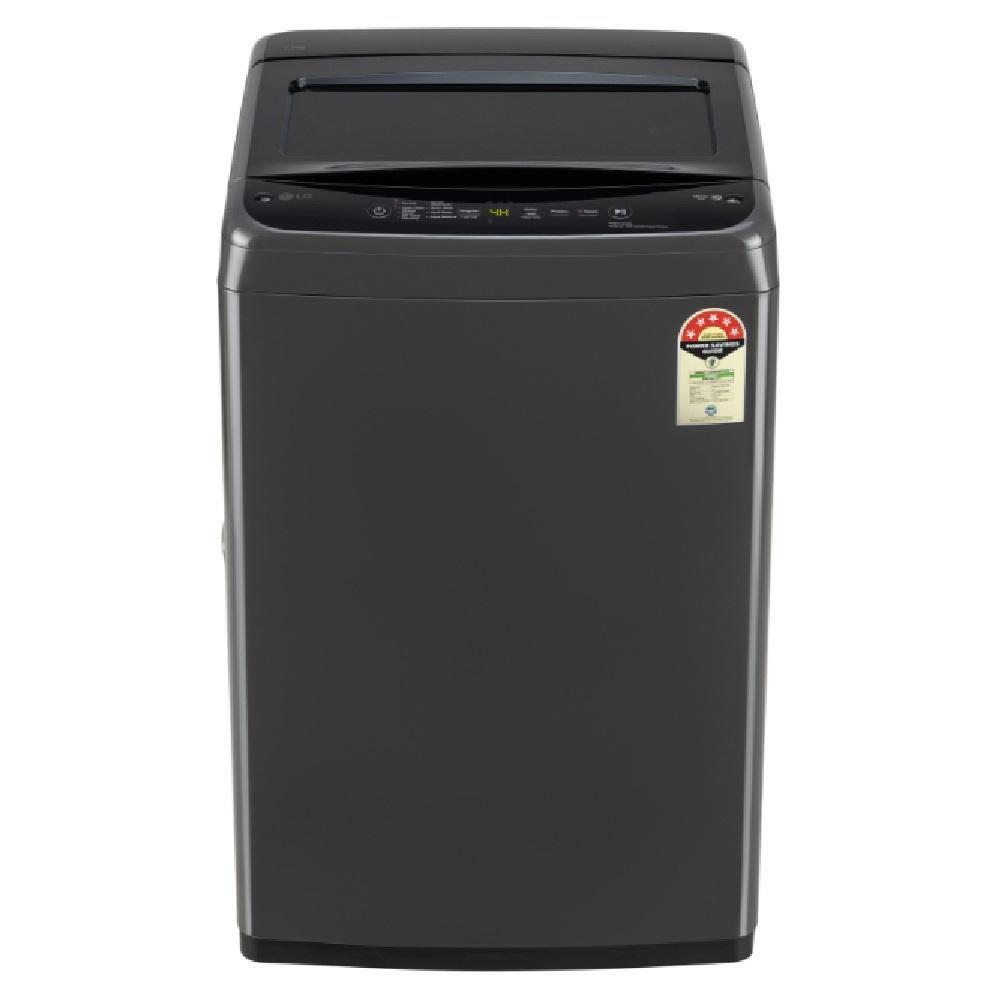 LG 7.5 kg Fully Automatic Top Loading Washing Machine, T75VBMB1S, Middle Black