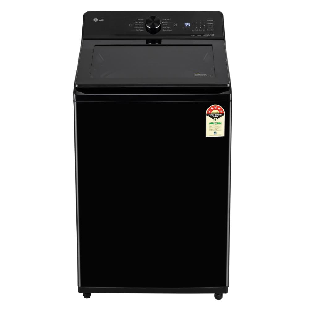 LG 10 Kg Top Load Fully Automatic Washing Machine, 760 RPM, AI Direct Drive, 6 Motion DD, Rear Panel, Turbodrum, Turbowash, Jet Spray+, Auto Restart, LG ThinQ (TX310NWO)