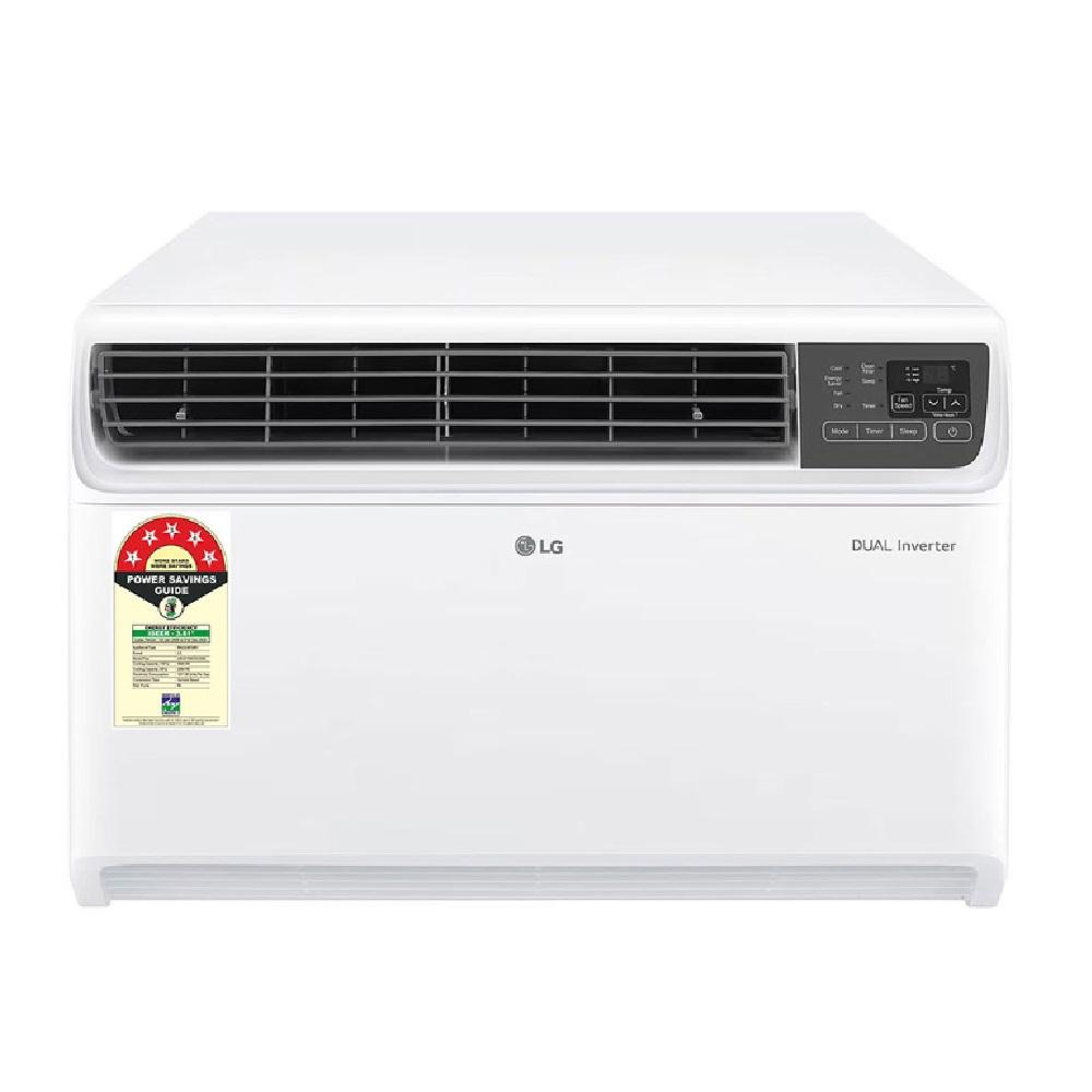 LG 1.5 Ton 5 Star Inverter Window Air Conditioner, AW-Q18WUZA, White