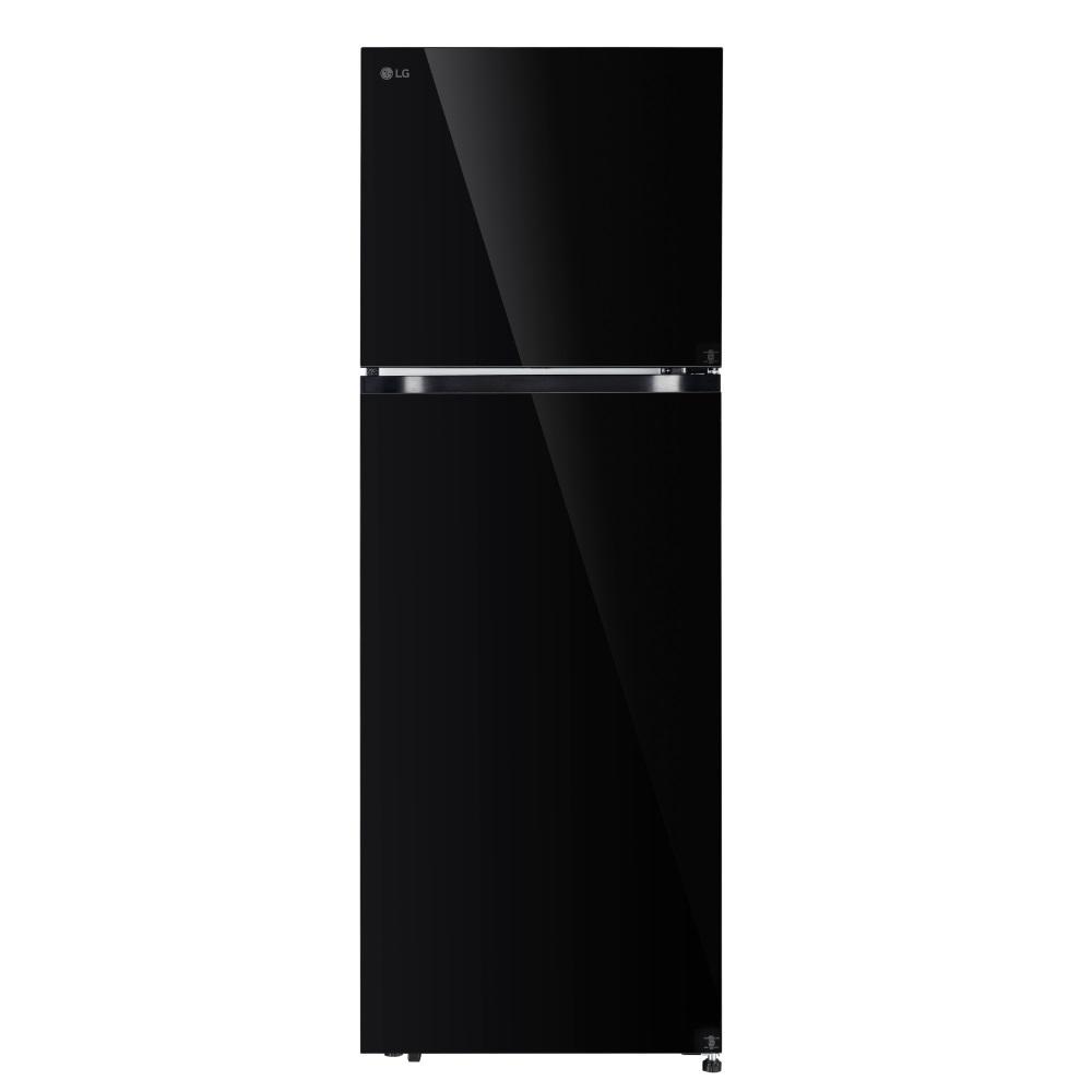 LG 466 L 2 Star Double Door Refrigerator (GLT4626TEBM, Black Mirror)