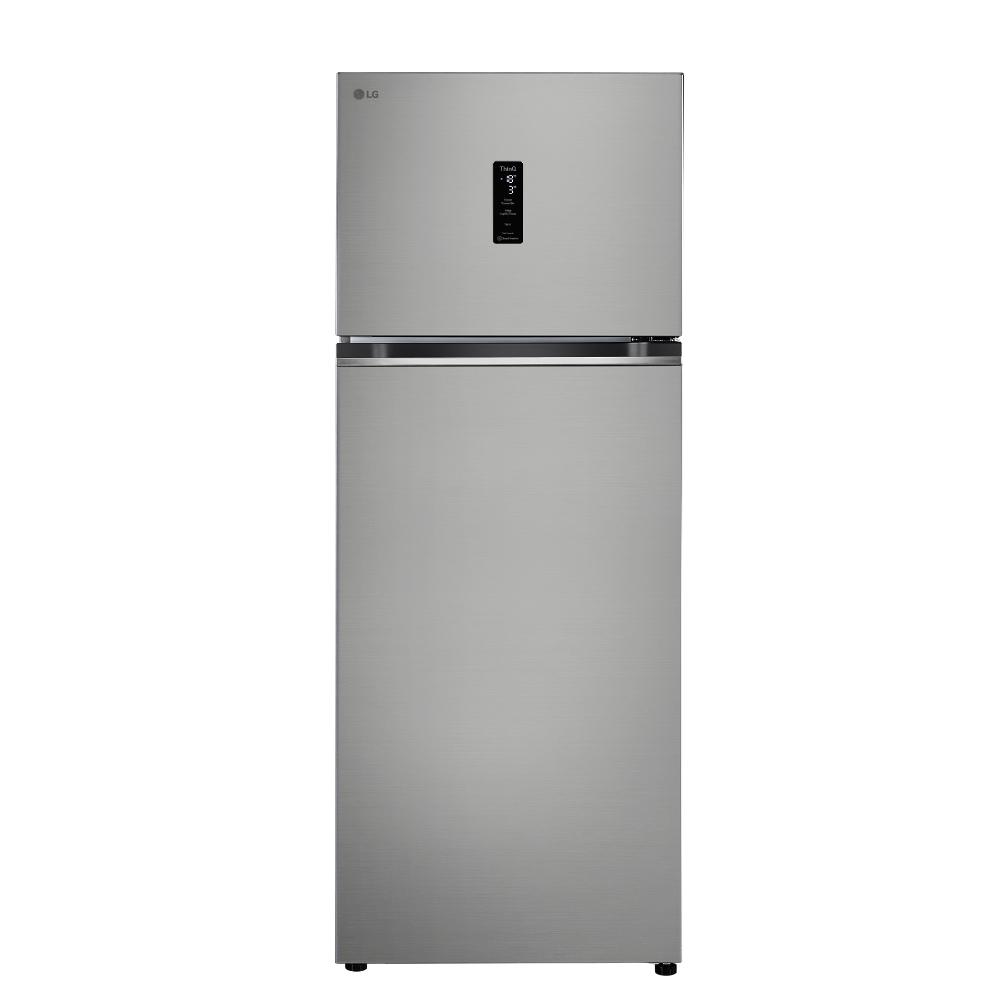 LG 466 L 2 Star Frost Free Double Door Refrigerator, Shiny Steel, GLT4626TMPZ