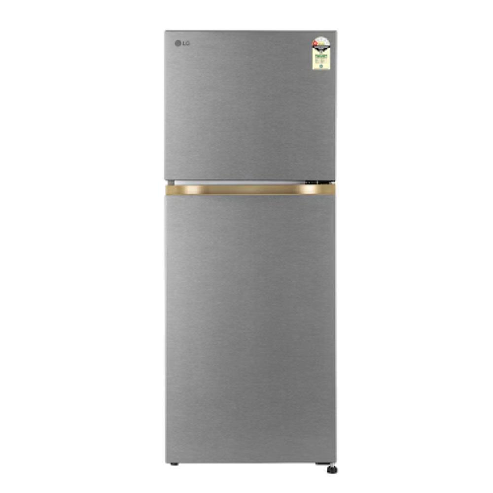 LG 225 L 1 Star Frost Free Double Door Refrigerator, Dazzle Steel, GLT2216XZDS