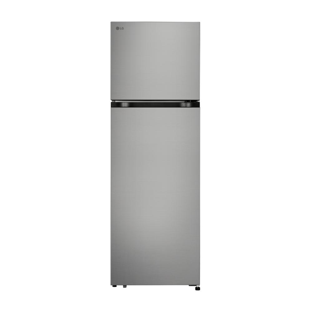 LG 276L 2 Star Convertible Frost Free Double Door Refrigerator, Shiny Steel, GLT2826XWPZ